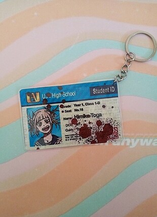 My Hero Academia Himiko Toga anime anahtarlık
