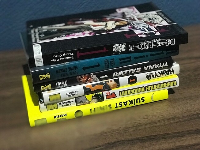  Manga anime kitap