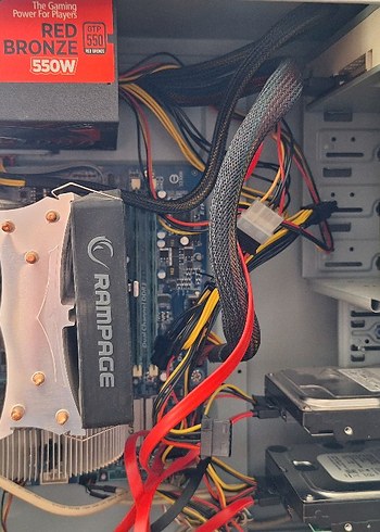 Oyun & render bilgisayari, 8 cekirdek intel 3470,gforce 1050+8gb - Görsel 7