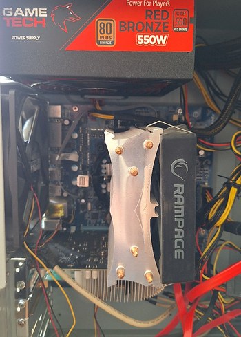 Oyun & render bilgisayari, 8 cekirdek intel 3470,gforce 1050+8gb - Görsel 6