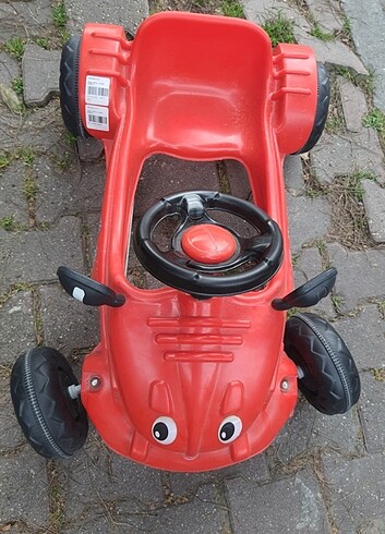 Pilsan herby pedalli bisiklet kirmizi