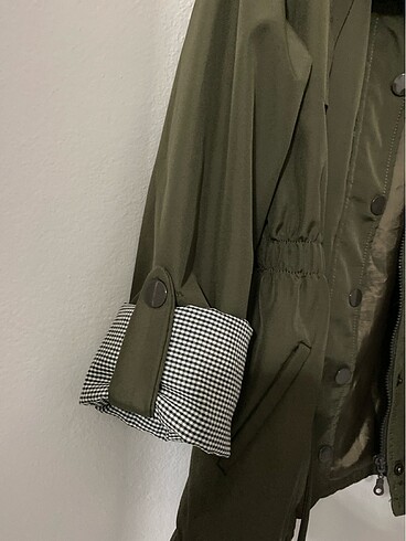 l Beden haki Renk Trenchcoat