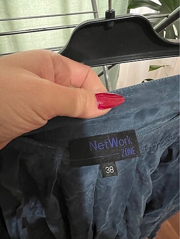 Network İpek kumaş Etek