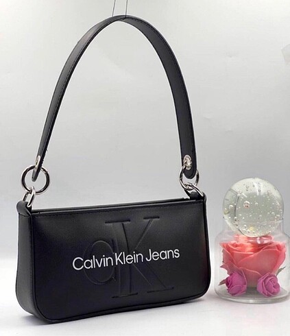 Calvin Klein Siyah baget çanta #kolçantası