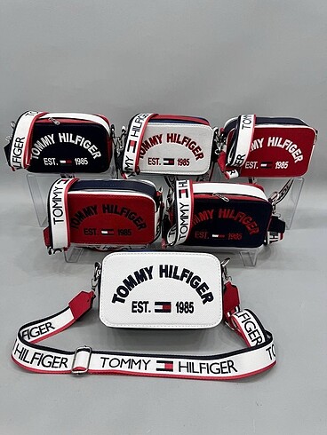 Tommy Hilfiger Tommy hilfiger kırmızı askılı çanta