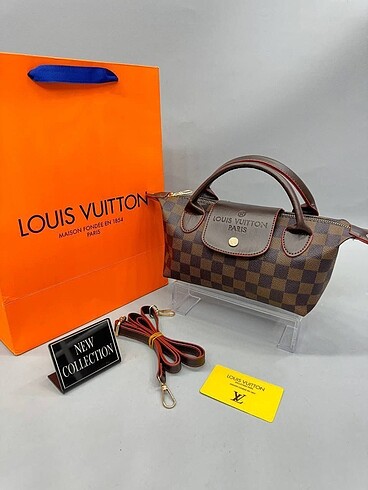 Louis vuitton acı kahve küçük askılı çanta