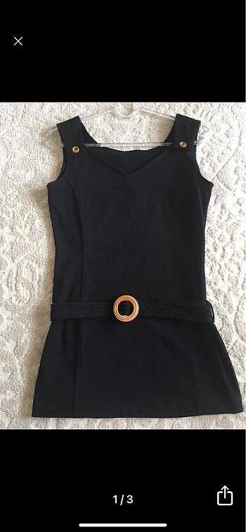 #siyah mini elbise #kalın kumaş