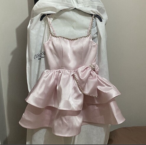 s Beden Alfabeta Mini Pembe Elbise
