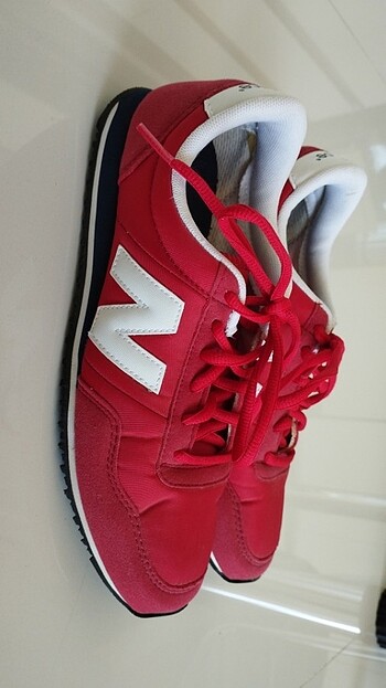 Kırmızı Orjinal New balance 39.5 numara spor ayakkabı