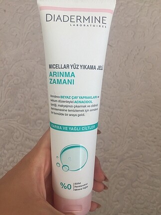 Hiç kullanılmamış yüz yıkama jeli
