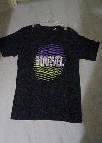 LC Waikiki Marvel Baskılı Mor Erkek Çocuk Tişörtü