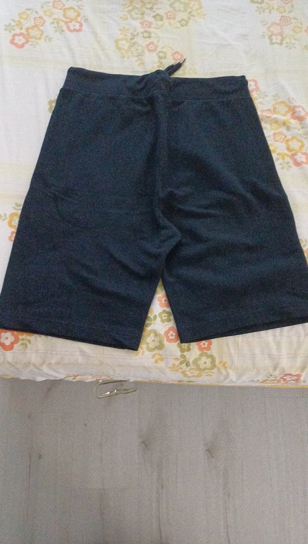 Erkek lacivert Rahat Kesim Fermuarlı Şort - Görsel 3