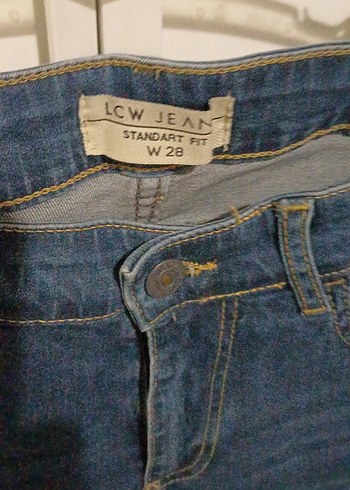 Erkek Koyu Mavi Regular Fit Kot Şort - Görsel 2