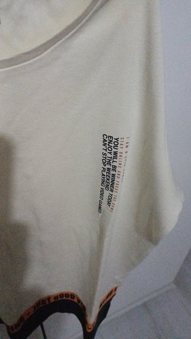 erkek cocuk Beyaz Baskılı Pamuk Sweatshirt - Görsel 3