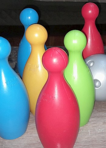 Renkli Bowling Oyuncak Takımı - Görsel 2