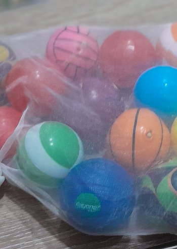 Çok Renkli Mini Spor Topları Seti - Görsel 2