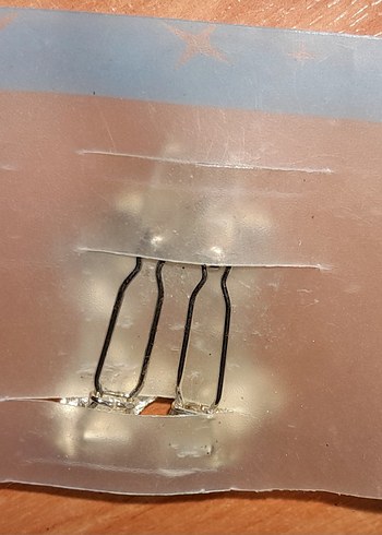 Yeşil Payetli Vintage Saç Tokası - Görsel 2