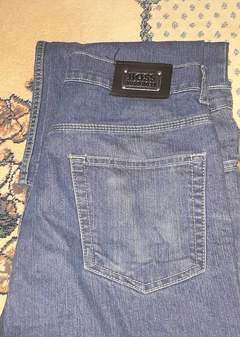 48 Beden Fermuarlı Midi Kot Pantolon