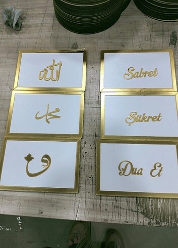 6 lı dua seti