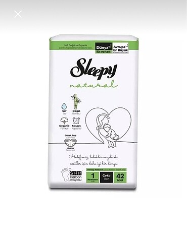 Sleepy Bebek Bezi 1 numara