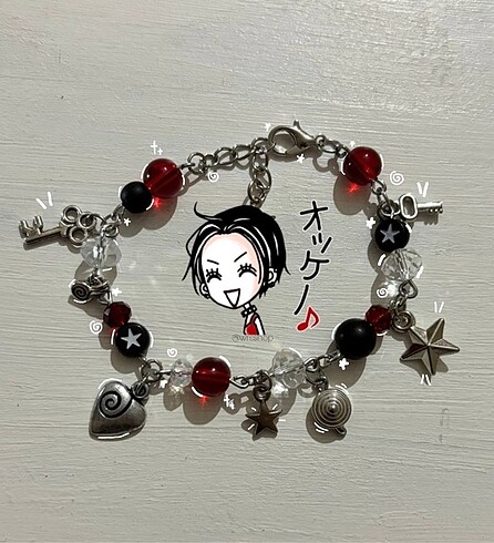 Nana osaki temalı bileklik