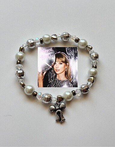 Taylor swift mirrorball temalı bileklik