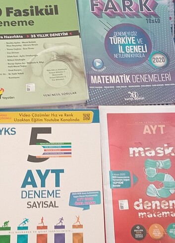 Ayt deneme sayısal ve konu anlatımları