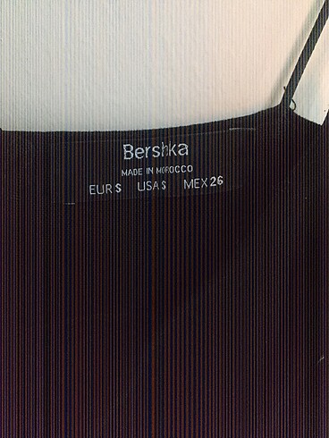 s Beden bershka transparan detaylı mini elbise