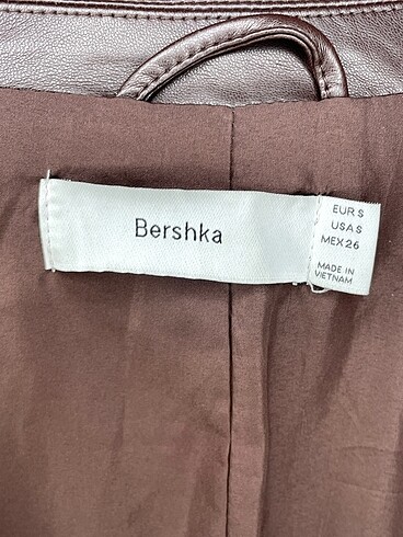 s Beden çeşitli Renk Bershka Deri Ceket %70 İndirimli.