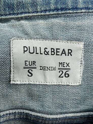s Beden mavi Renk Pull and Bear Kot Ceket %70 İndirimli.