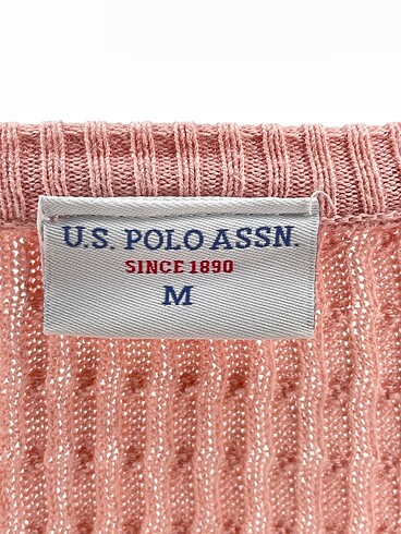 m Beden pembe Renk U.S Polo Assn. Kazak / Triko %70 İndirimli.