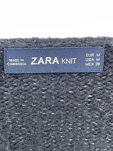 m Beden siyah Renk Zara Kazak / Triko %70 İndirimli.