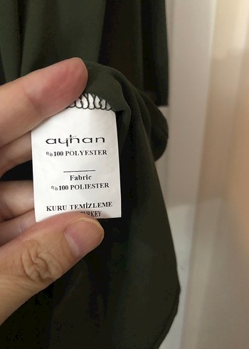 Diğer AYHAN Haki şifon bluz