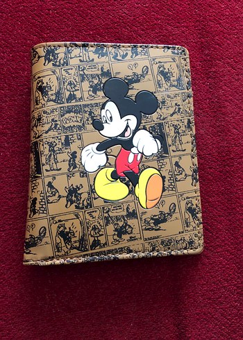 Mickey Mouse Baskılı Erkek Cüzdan