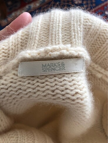 m Beden ten rengi Renk Marks & Spencer lambswool-angora hırka
