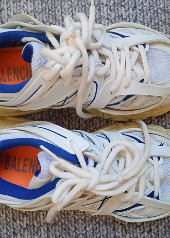 Beyaz Bağcıklı Sneakers Stiletto Topuklu