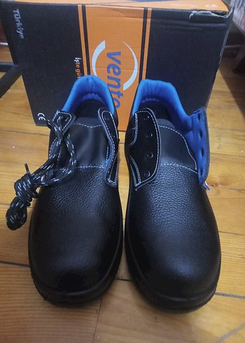 Lacivert Bağcıklı Erkek Spor İş ayakkabisi - Görsel 2