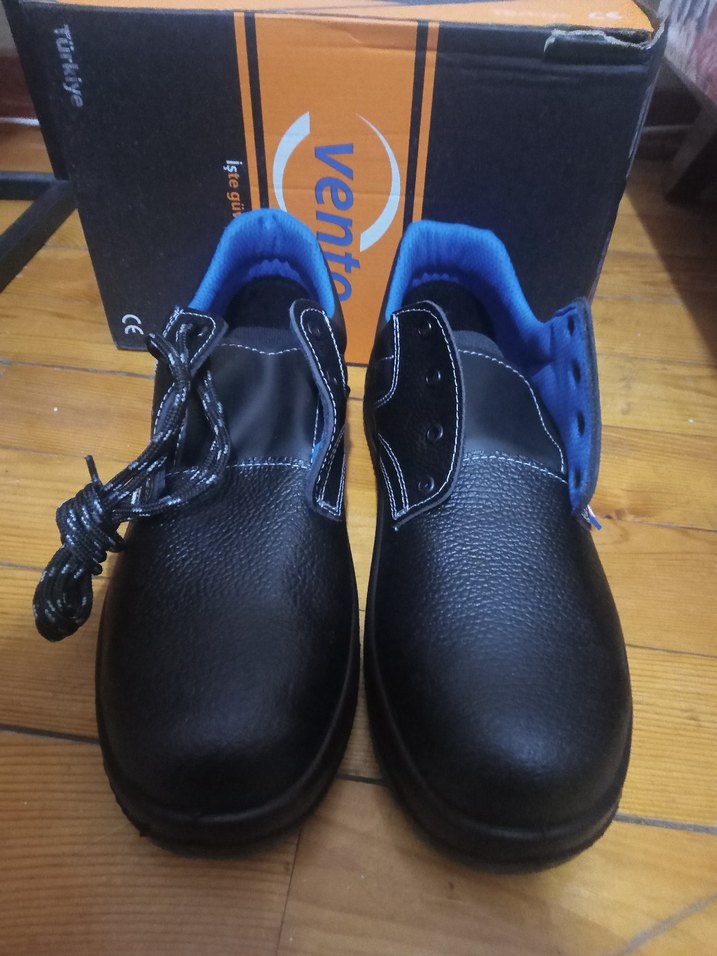 Lacivert Bağcıklı Erkek Spor İş ayakkabisi - Görsel 2