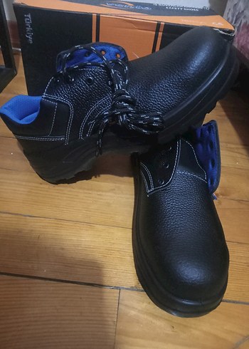 Lacivert Bağcıklı Erkek İSBAYAKKABİSİ - Görsel 2