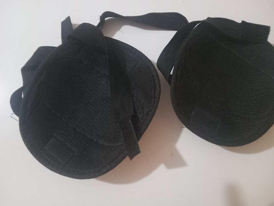 Siyah Elastik Kauçuk Motosiklet Dizlik - Görsel 2