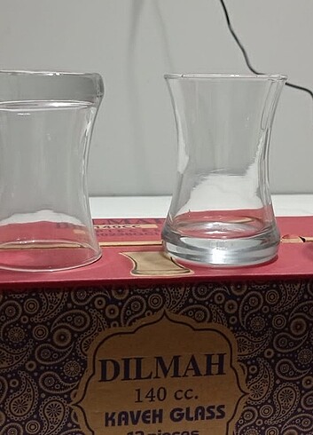 12 adet çay bardağı 