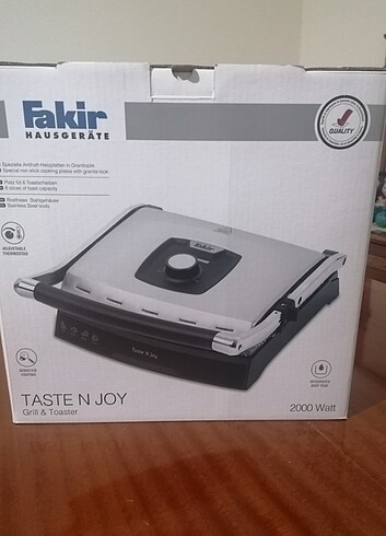 Fakir Taste N Joy tost makinesi 
