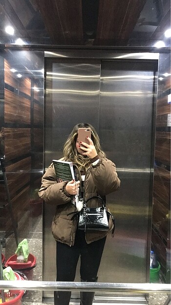 Pull and Bear pull bear kadın şişme mont