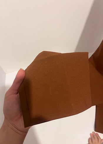 Koton Taba- Kahverengi Kadın Kumaş Pantolon