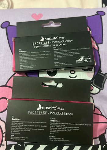 Nascita-Pro El Yapımı Siyah Takma Kirpik - Görsel 2