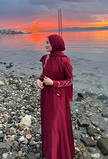 l Beden Abiye tesettür elbise