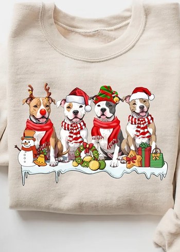 Yılbaşı temalı Sweatshirt - Görsel 2