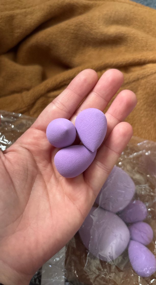 Pastel Mor Makyaj Süngeri Seti - Görsel 5