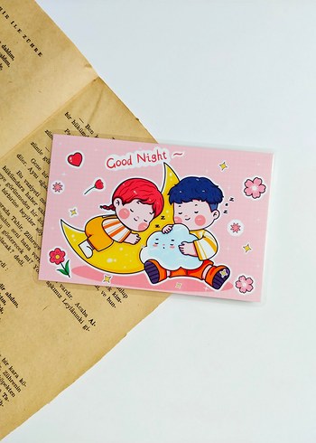 İyi Geceler Çifti Kartpostal