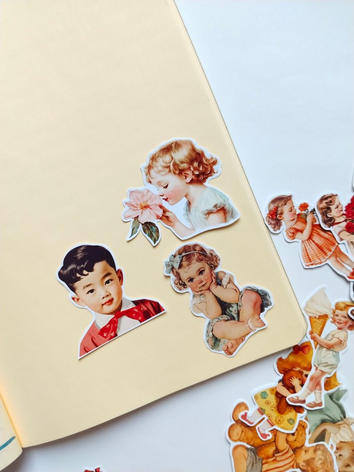 Çocukluk Sticker Seti 2 - Görsel 2